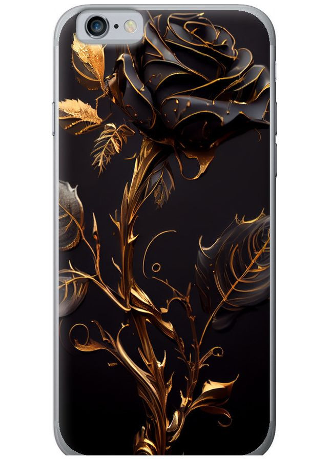 Силиконовый чехол 'Роза 3' для Endorphone apple iphone 6s (267501045)