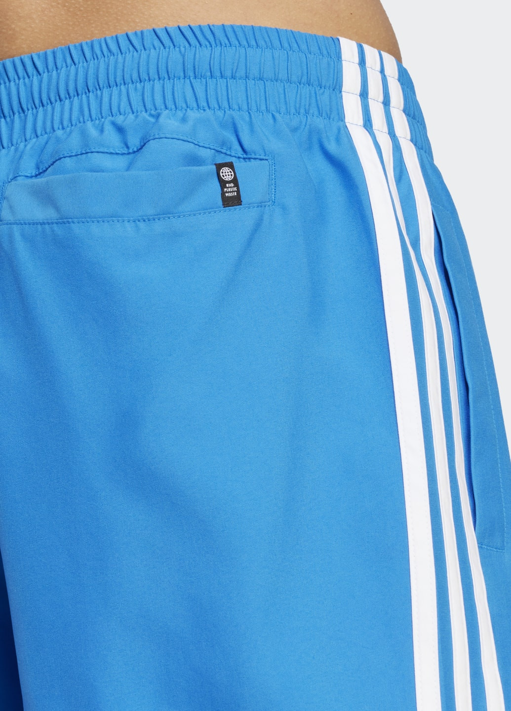 Мужские синие спортивные шорты для плавания originals adicolor 3-stripes adidas