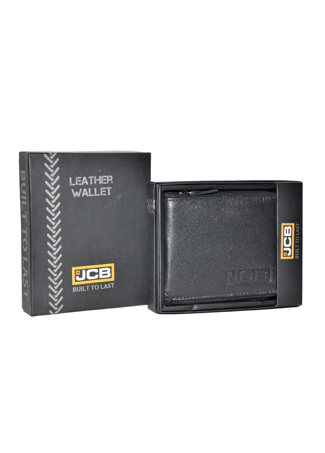 Чоловічий шкіряний гаманець NC38 Black (Чорний) JCB (269994219)