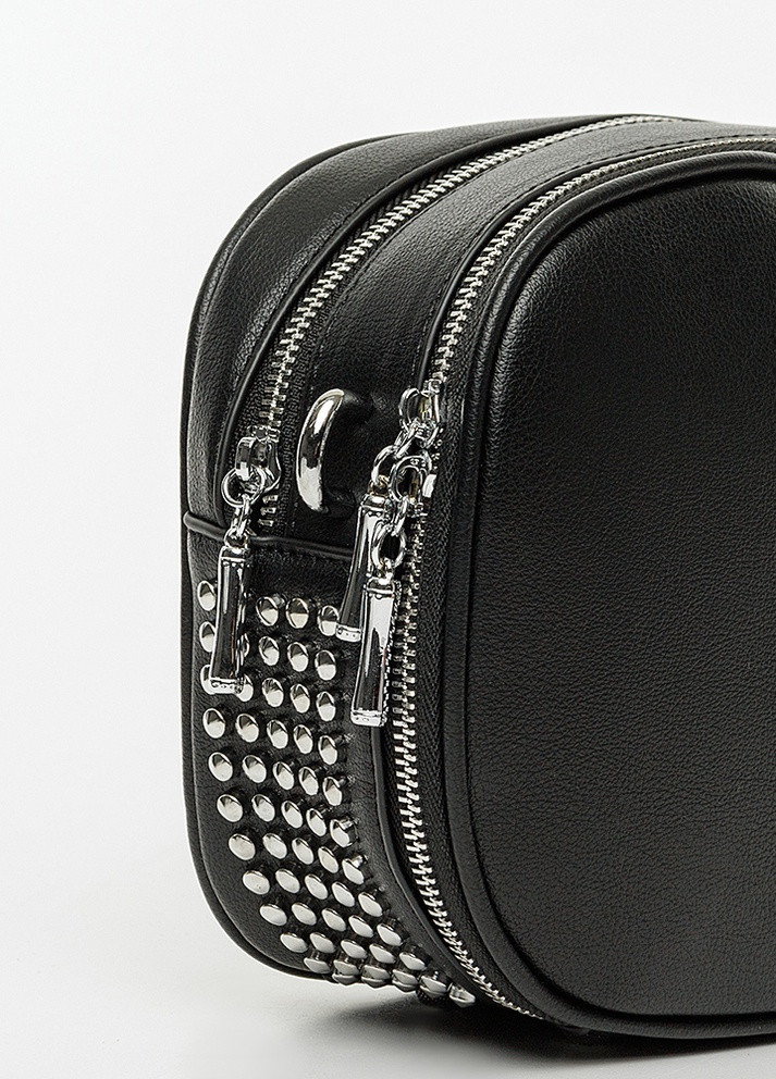 Женская сумка кросс-боди + чехол для ключей цвет черный ЦБ-00222680 Johnny (259786271)