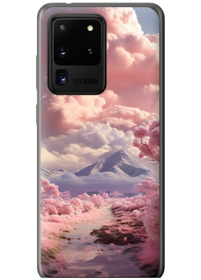 2D пластиковый чехол 'Розовые облака' для Endorphone Samsung Galaxy S20 Ultra (267234934)