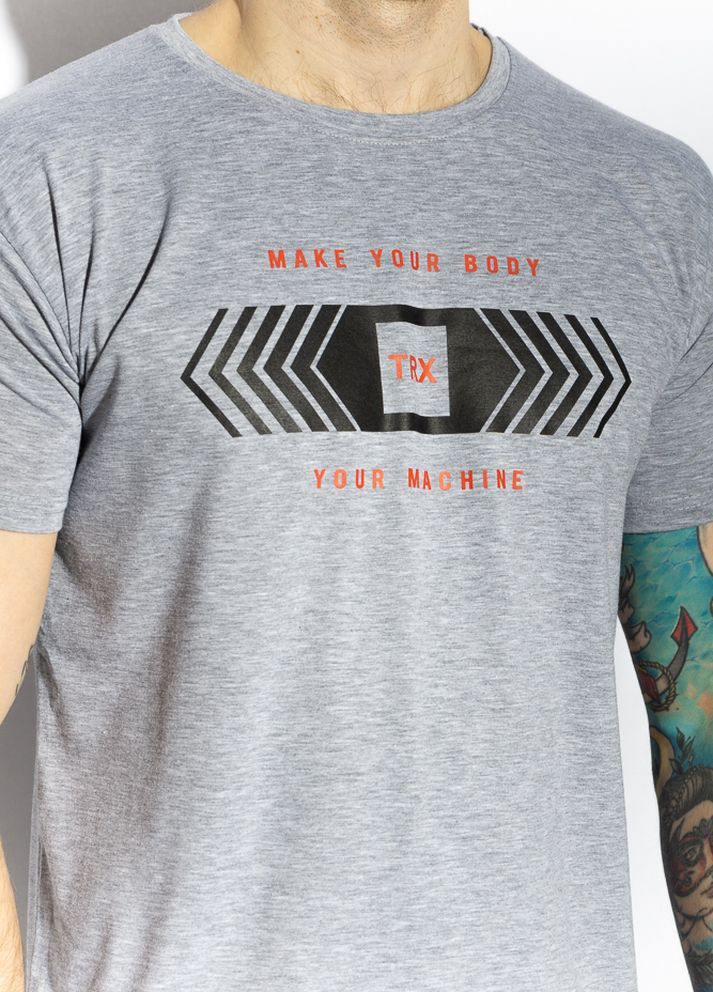 Сіра футболка trx (сірий) Time of Style