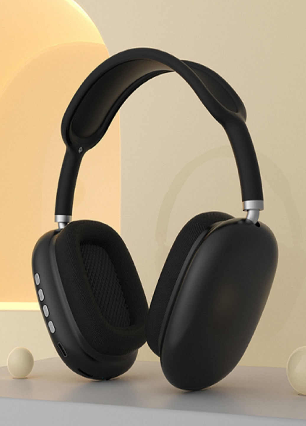 Бездротові накладні навушники P9 (чорний) No Brand (260074319)
