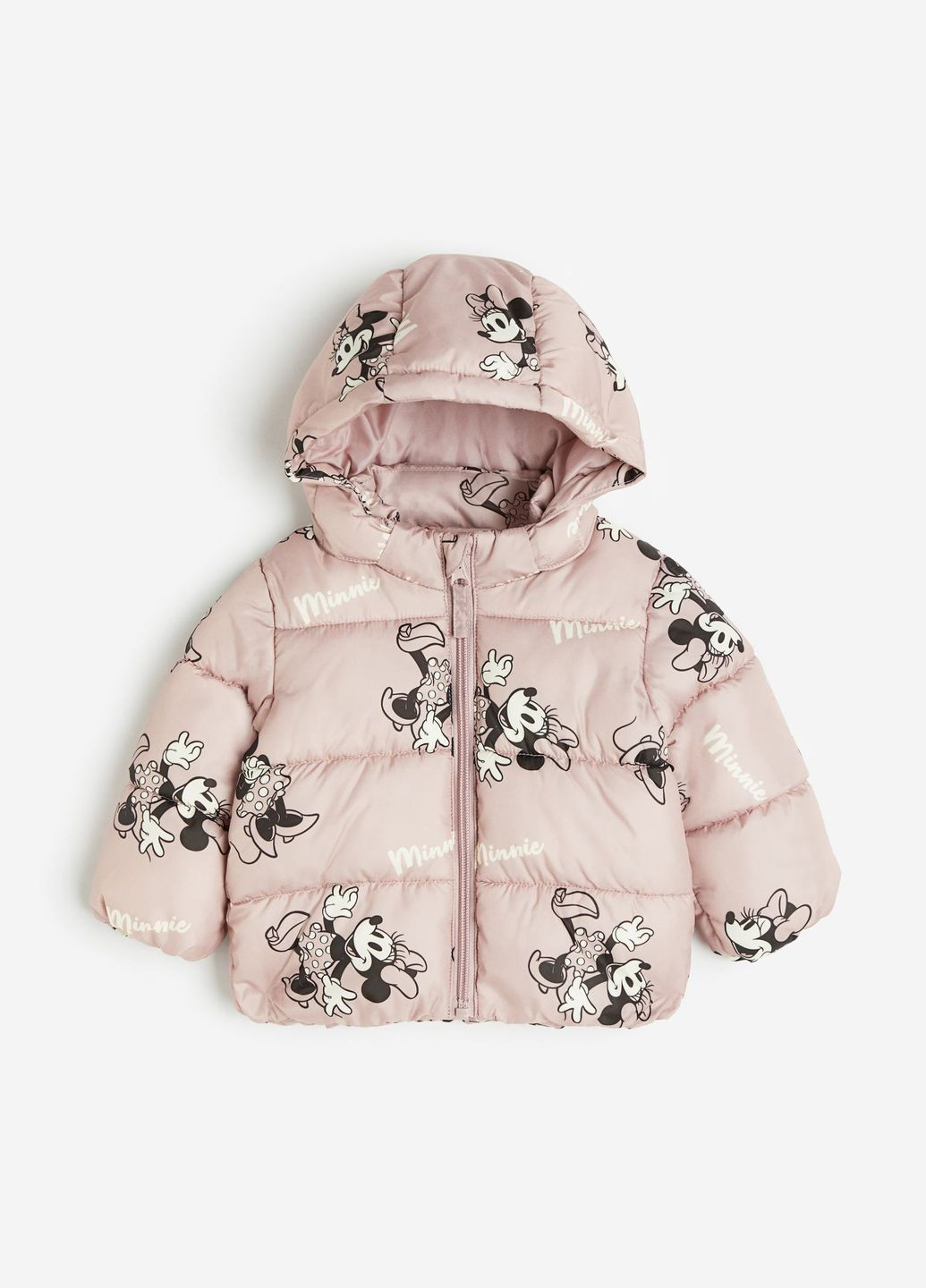 Светло-розовая демисезонная курточка для девочки H&M