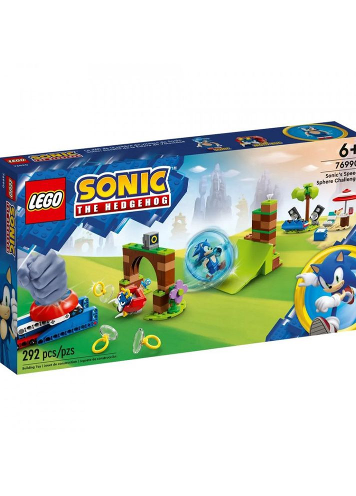 Конструктор Sonic the Hedgehog Состязание скоростной сферы Соника цвет разноцветный ЦБ-00230005 Lego (262290010)