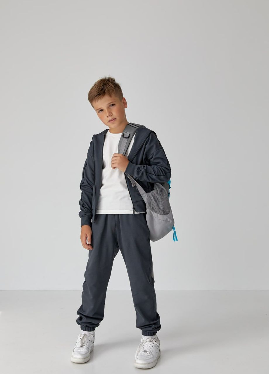 Детский спортивный костюм для мальчика графит р.158 439058 New Trend (260491676)