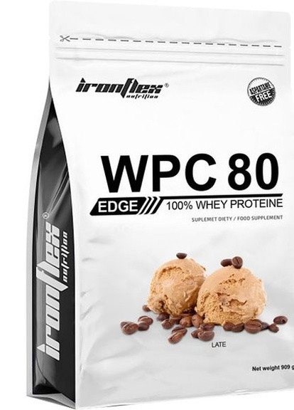 WPC 80eu EDGE 900 g /30 servings/ Coffee Latte Ironflex (256726034)