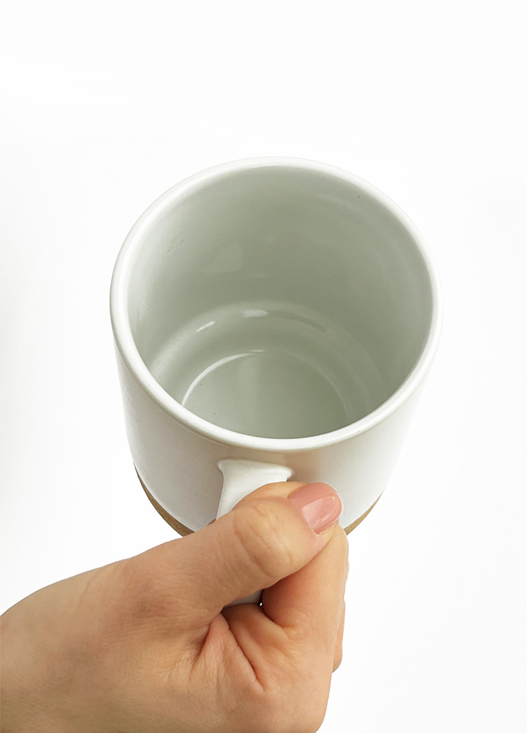 Чашка керамічна з підставкою 320 мл MVM (257488744)