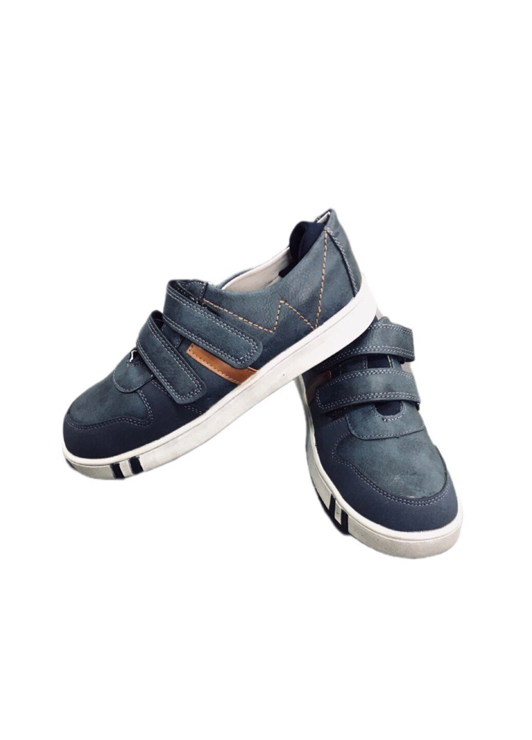 Спортивні туфлі для хлопчика в сірому кольорі Модняшки (260630512)