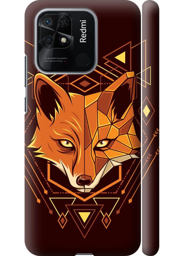 3D пластиковий матовий чохол '5607' для Endorphone Xiaomi Redmi 10C (258173714)