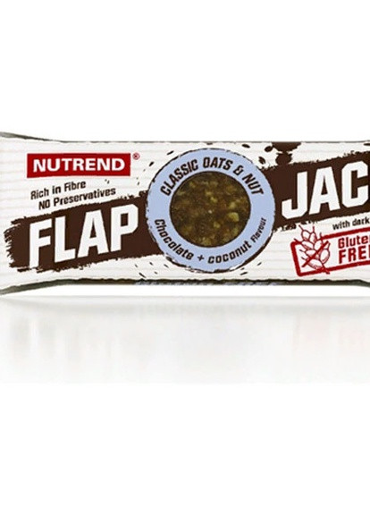 Flapjack Gluten Free 100 g Chocolate Coconut Dark Chocolate Nutrend (256720591)
