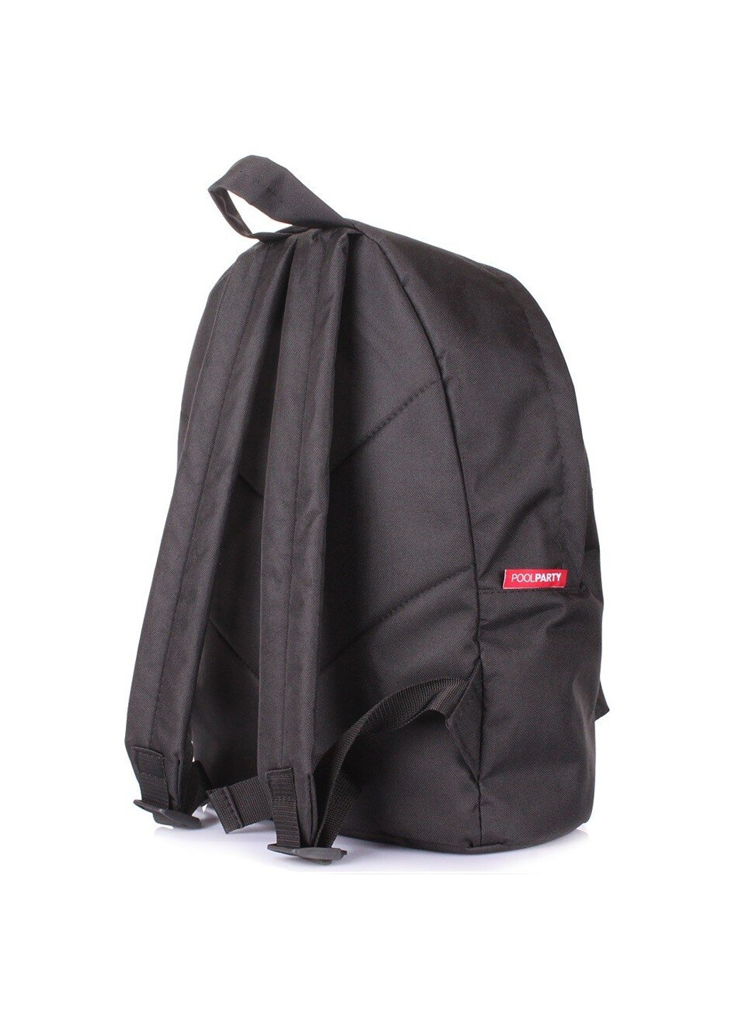Молодежный текстильный рюкзак black PoolParty (262891893)