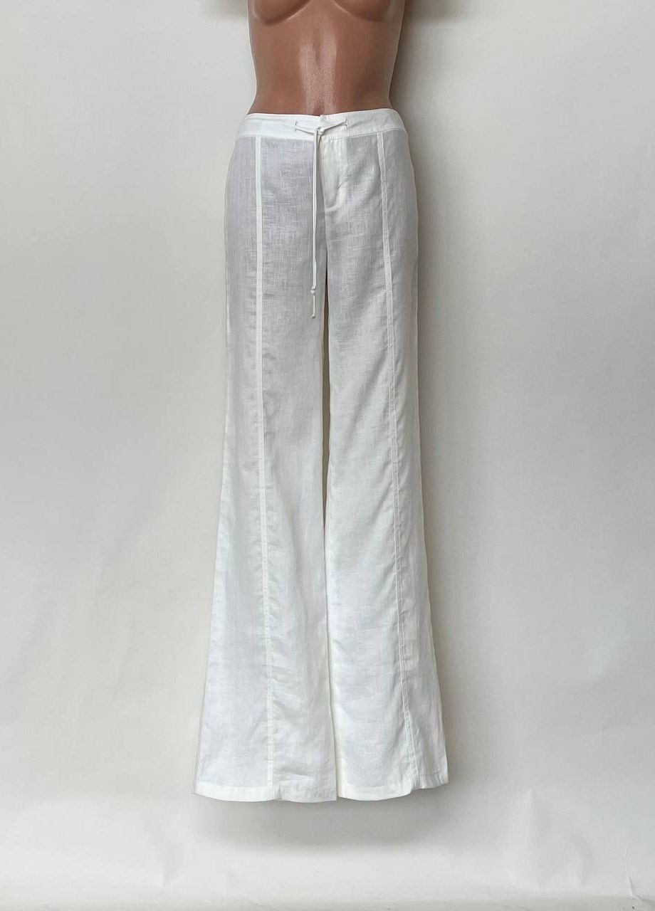 Белые кэжуал летние брюки Strenesse