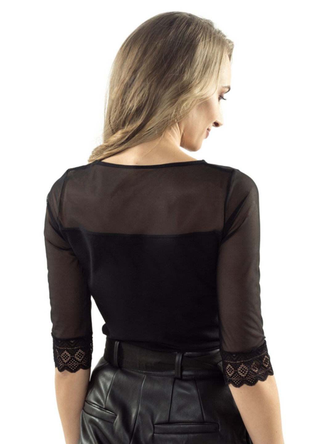 Чорна блузка жіноча Eldar