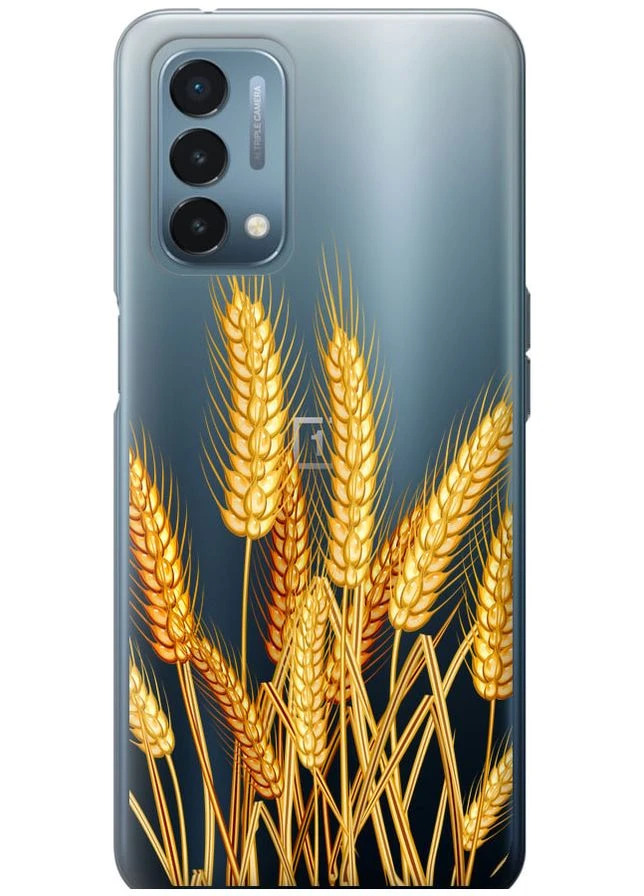 Силиконовый чехол 'Колоски пшеници' для Endorphone OnePlus Nord N200 (277161801)