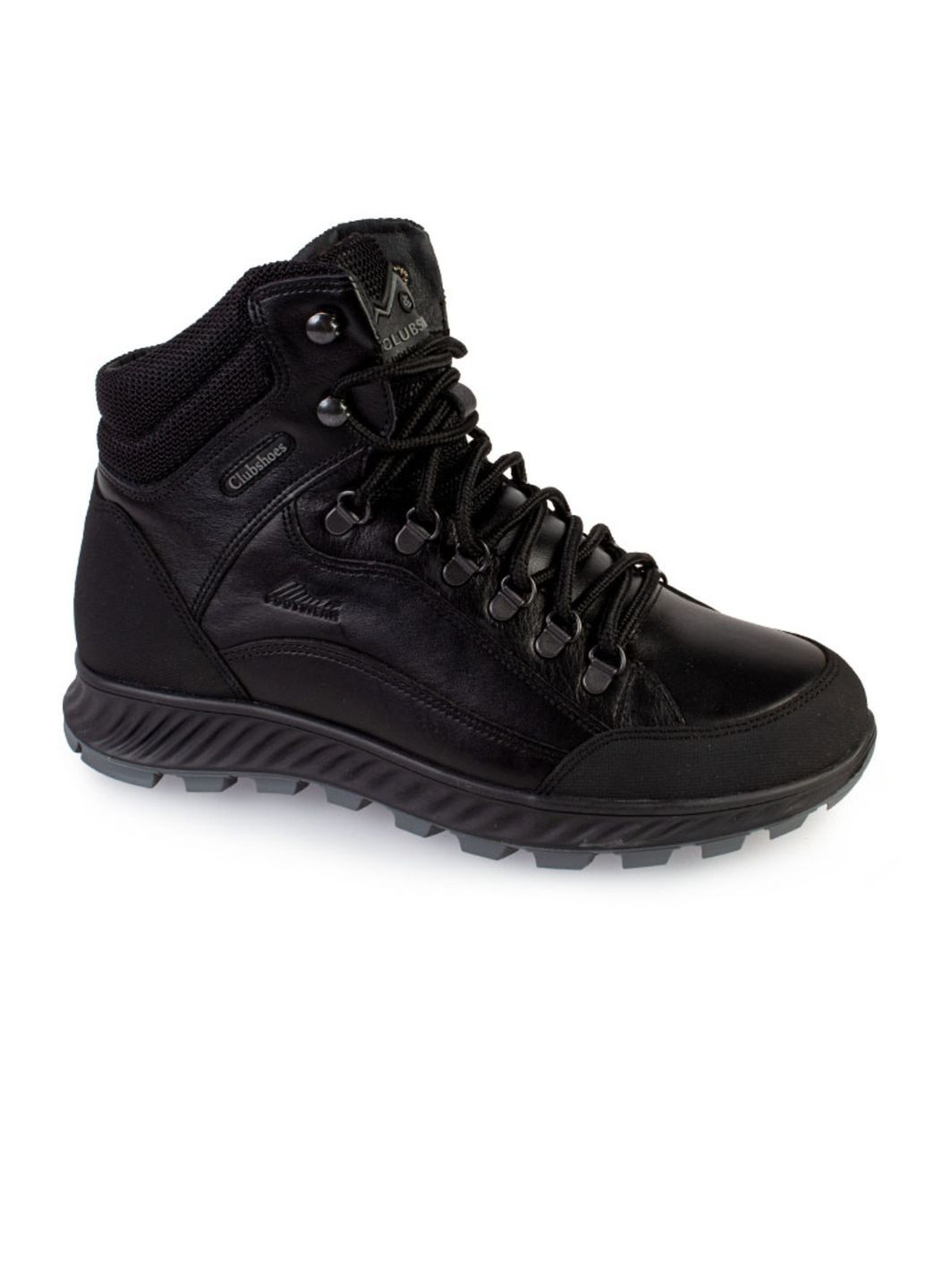 Черные зимние ботинки мужские бренда 9500971_(1) Clubshoes
