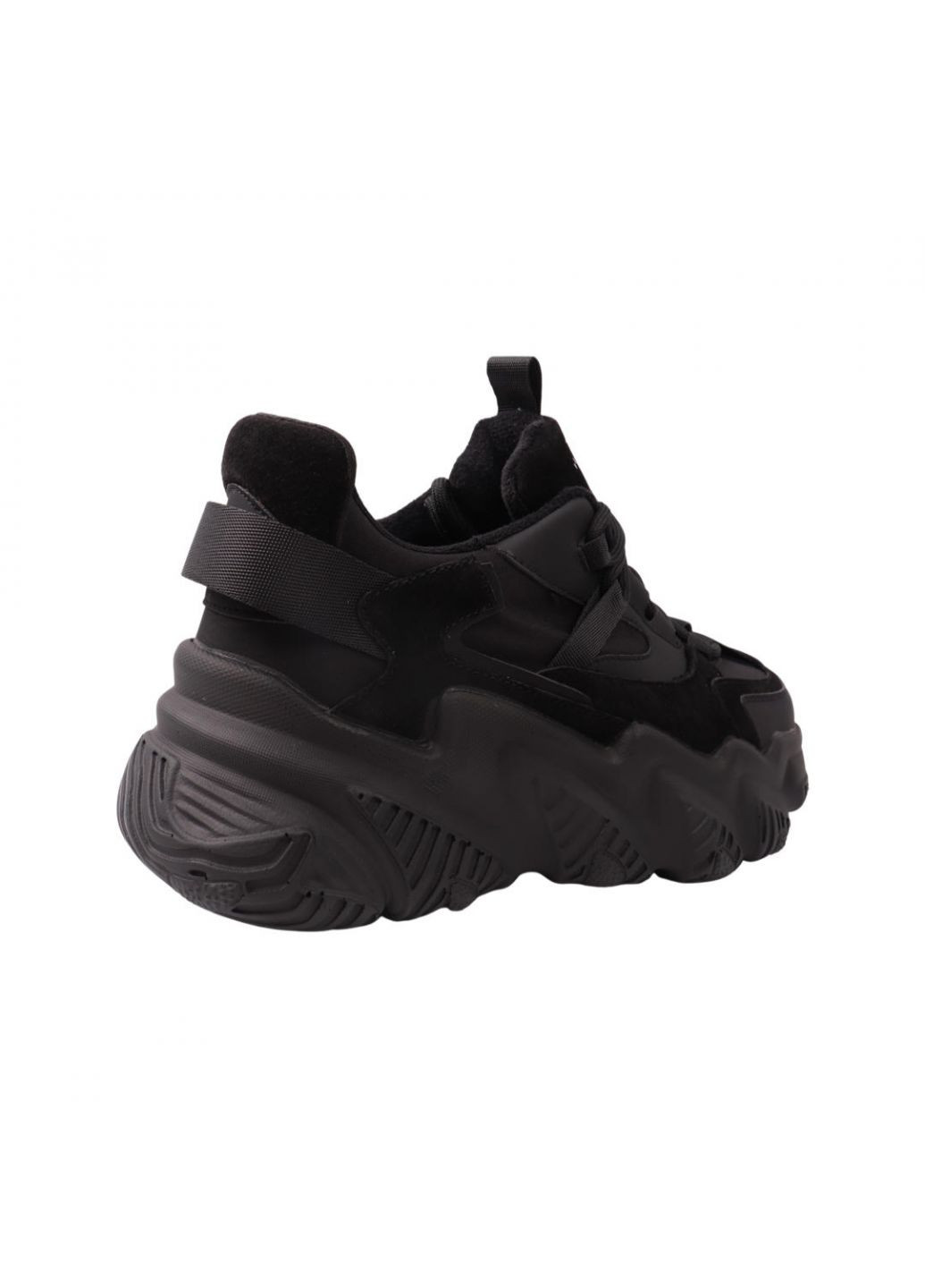 Кроссовки женские черные текстиль Vikonty 285-21/22DK чёрные (257438353)