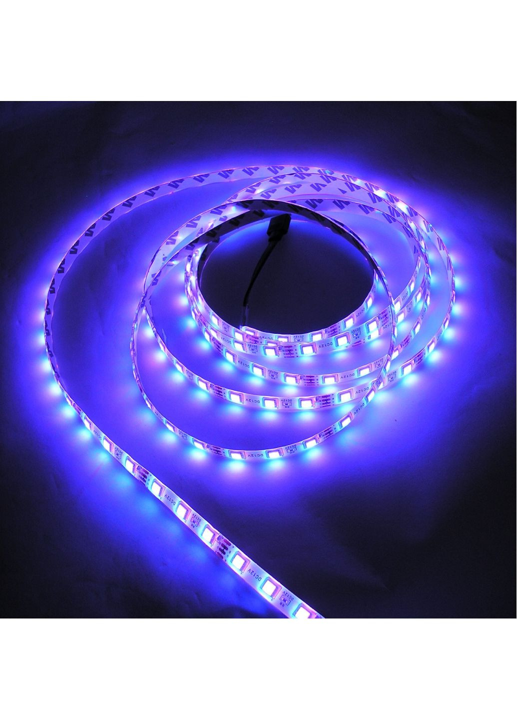 Лента ЛЕД LED 5050 светодиодная 5 метров гирлянда светомузыка блютуз на любые поверхности пульт Д/У от сети No Brand (260661270)