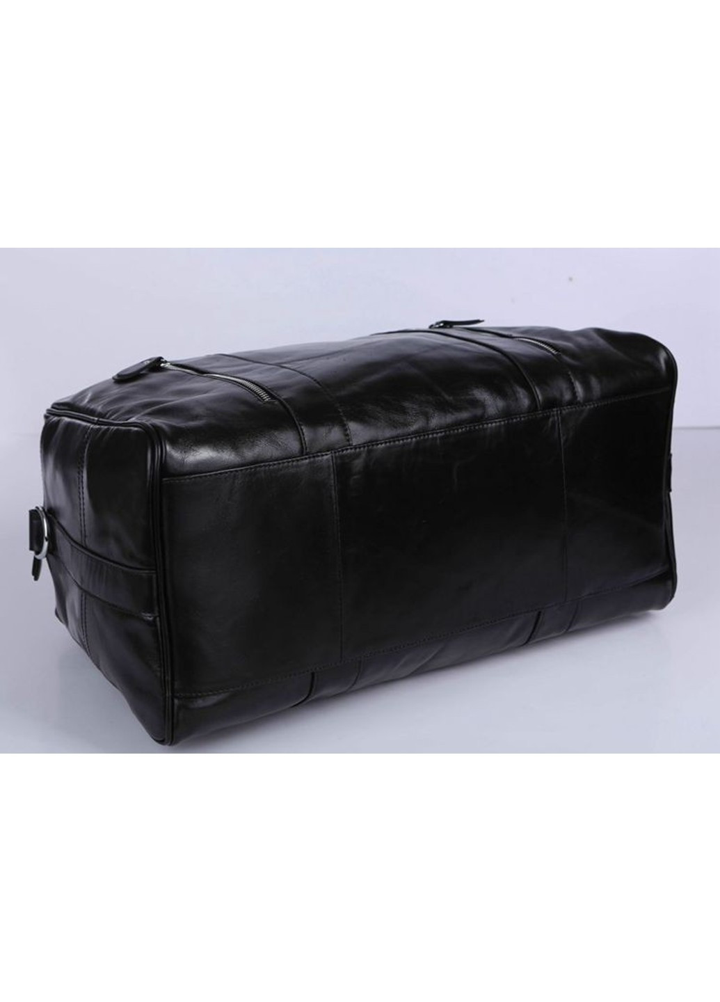 Мужская дорожная сумка 14135 кожаная Черная Vintage (271813525)