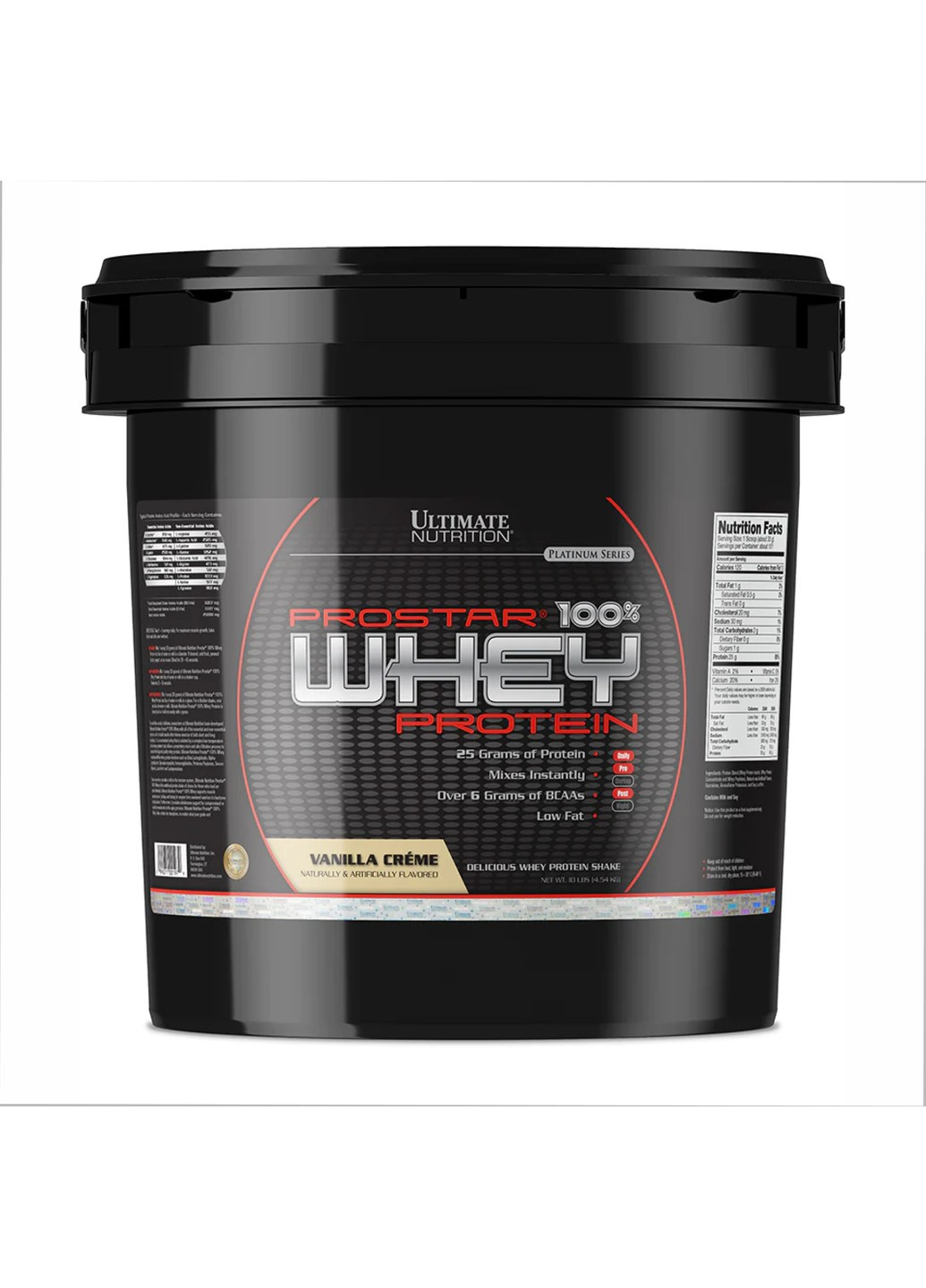 Prostar Whey 10lb - 4540g Cookies Cream Ultimate Nutrition (270937564)