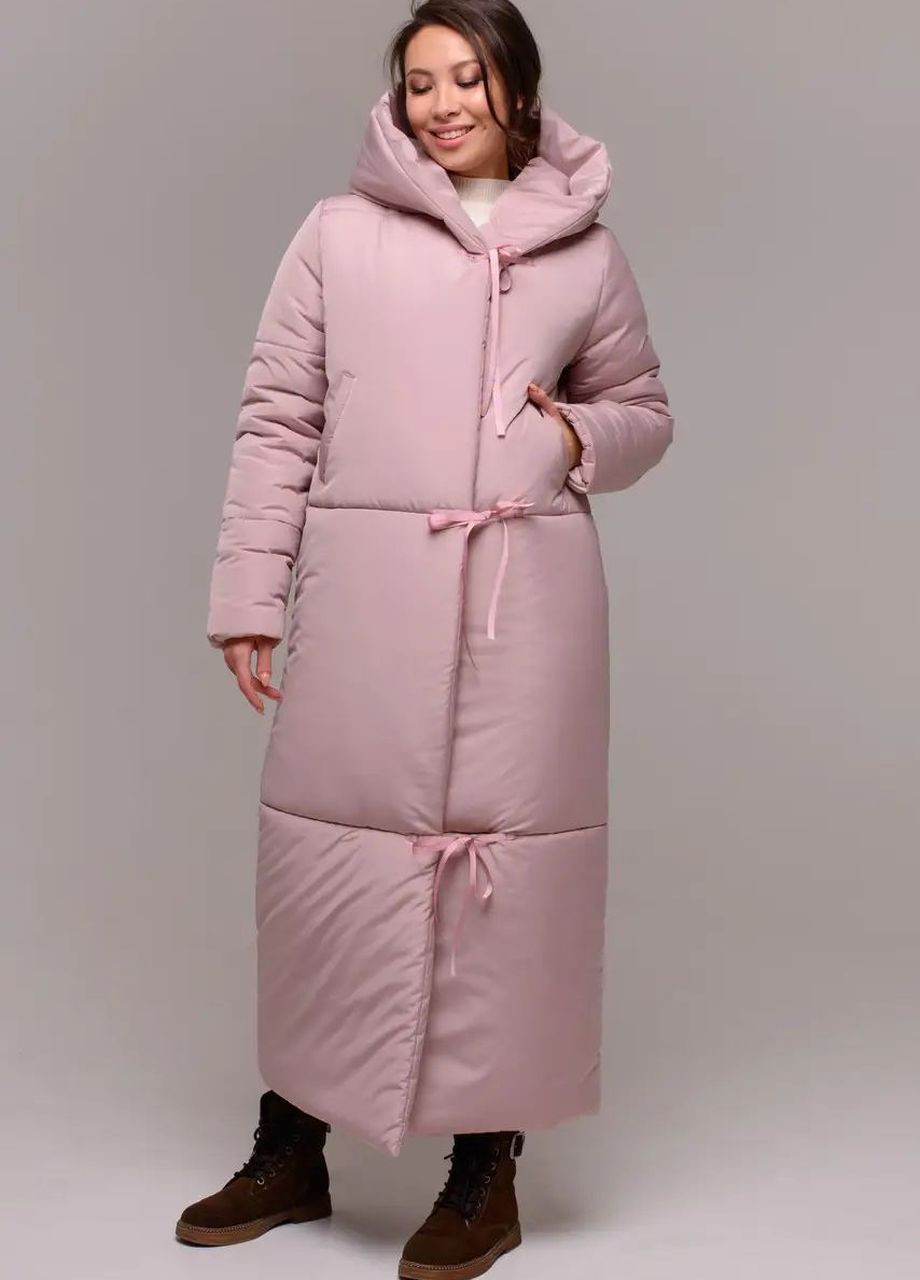 Пудрова зимня зимова куртка жіноча SK