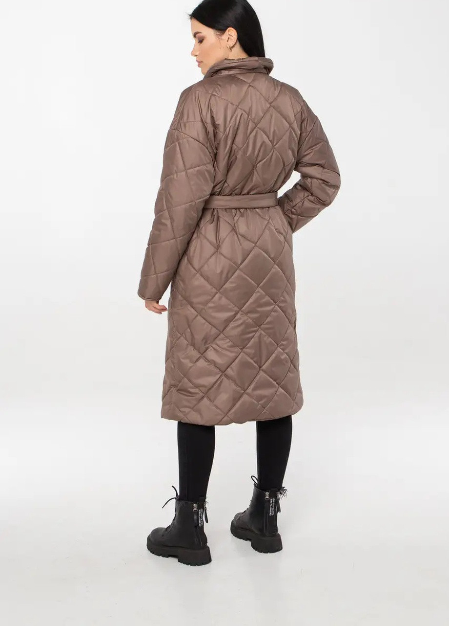 Кавова демісезонна куртки жіночі осінні модні SK