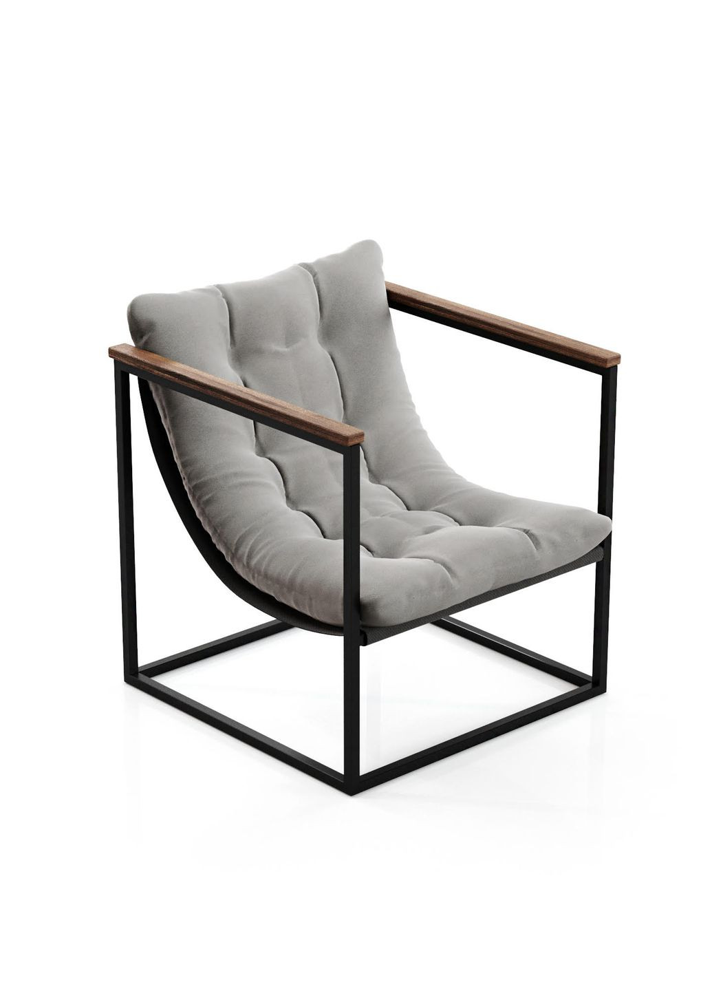 Кресло ViaN Loft Серый Vian-Dizain (266422794)
