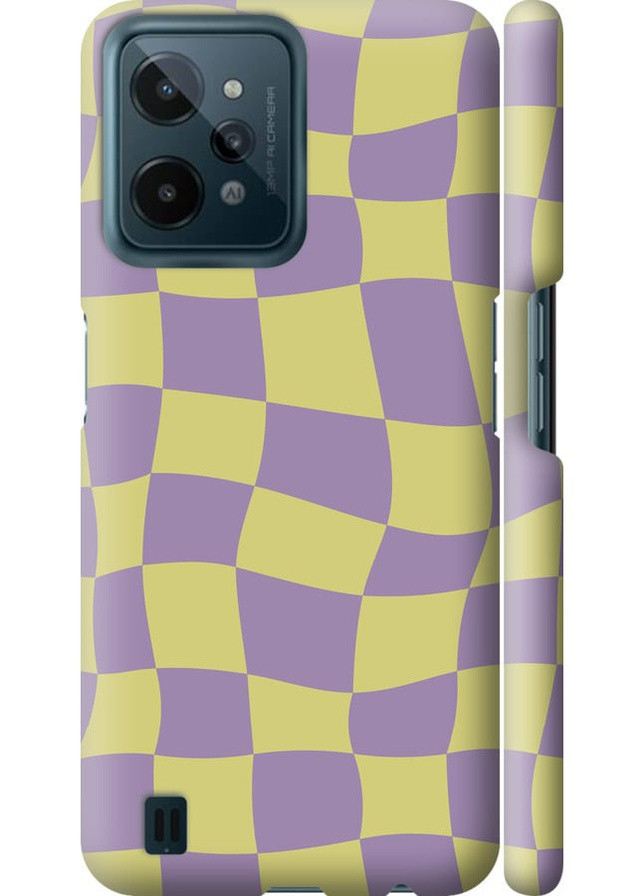 3D пластиковий матовий чохол '5580' для Endorphone Realme C31 (257796871)