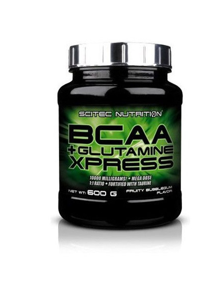 BCAA+Glutamine Xpress 600 g /50 servings/ Fruity Bubblegum Scitec Nutrition (257455678)