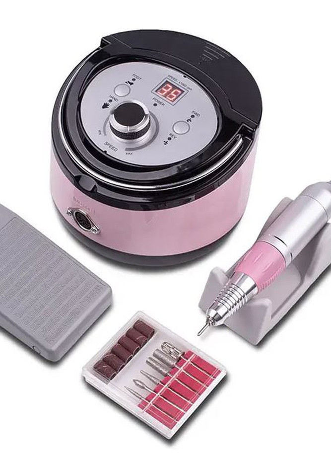 Фрезер для маникюра и педикюра ZS-606 розовый, 35000 об, 65 Вт Nail Drill (256741084)