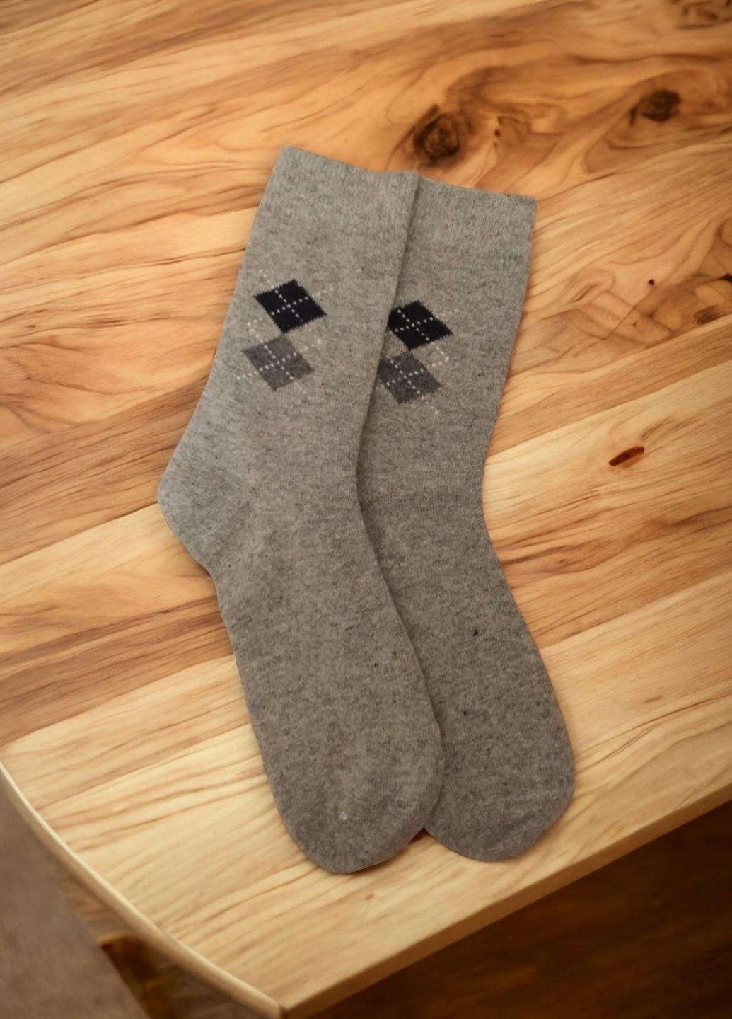 Мужские теплые носки с ангорой Snow Time Корона (275992953)
