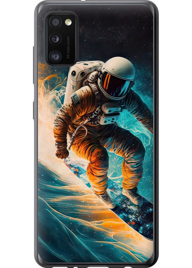 Силіконовий чохол 'Сноубордист' для Endorphone Samsung Galaxy A41 A415F (258093813)