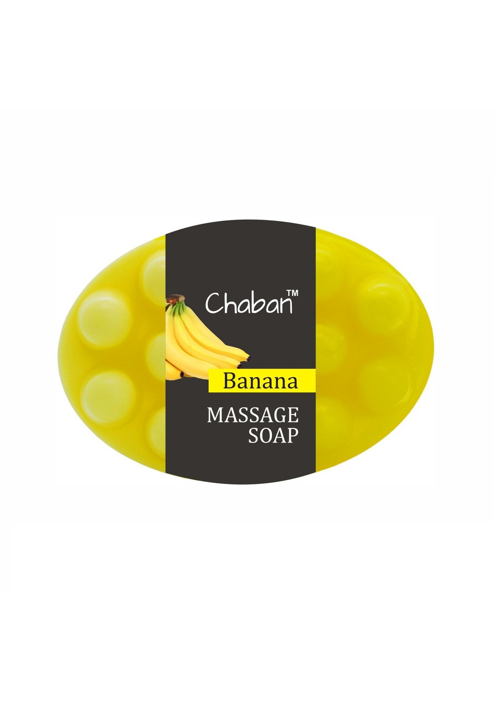 Антицеллюлитное массажное мыло Банан Chaban 100 г Chaban Natural Cosmetics (259366845)