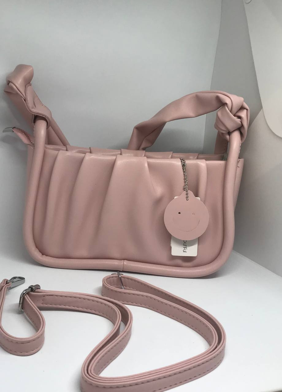 Жіноча сумочка з ремінцем колір рожевий 436073 New Trend (259501304)