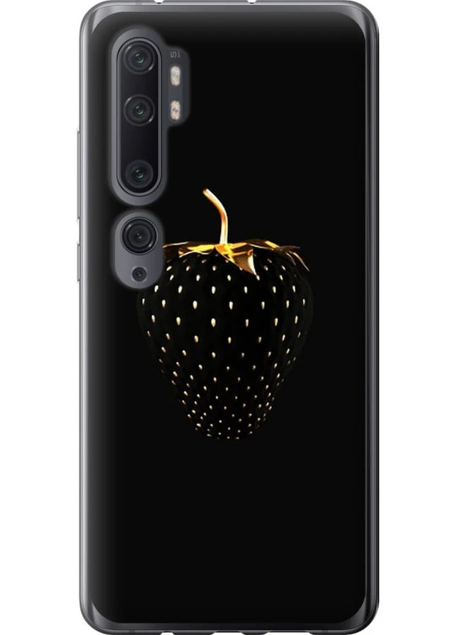 2D пластиковий чохол 'Чорна полуниця' для Endorphone Xiaomi Mi Note 10 (257904552)