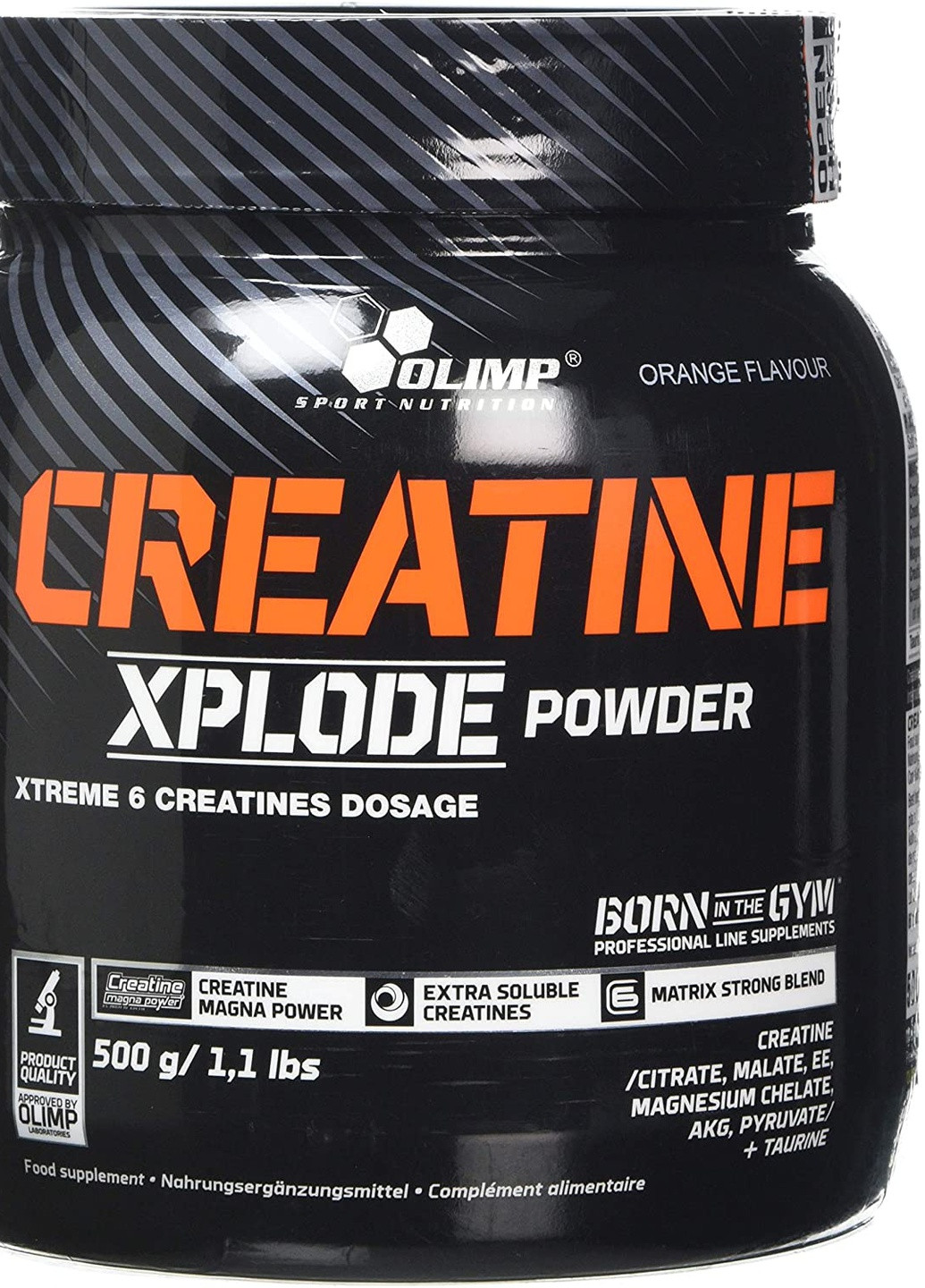 Креатин Creatine XPLODE 500 g (Orange) Olimp (258297858)