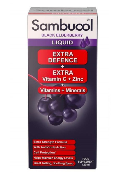 Black Elderberry Extra Defence 120 ml /12 servings/ Sambucol (260492560)