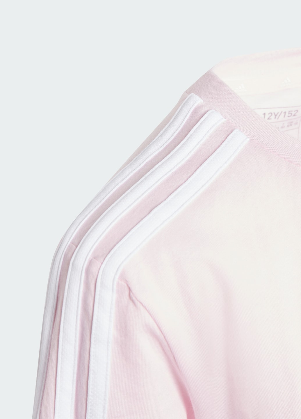 Рожева демісезонна футболка tiberio 3-stripes colorblock cotton kids adidas