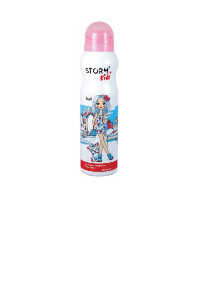 Детский парфюмированный дезодорант-спрей для девочек Angel, 150 мл Storm (276972947)
