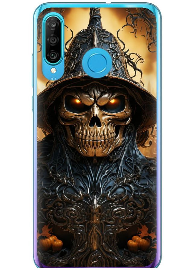 2D пластиковый чехол 'Череп 2' для Endorphone Huawei P30 Lite (266811508)