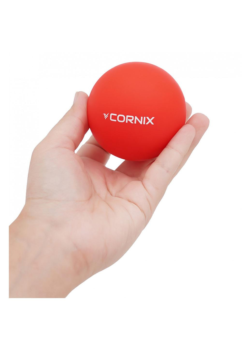 Массажный мяч Cornix Lacrosse Ball 6.3 см XR-0117 Red No Brand (260735669)