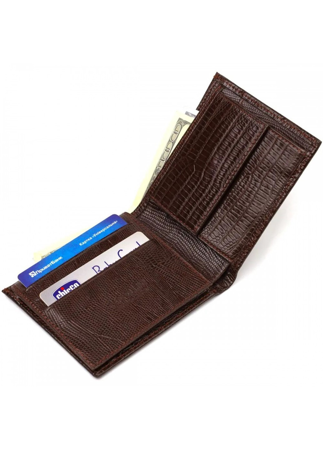 Мужской кожаный кошелек 21785 Canpellini (262522986)