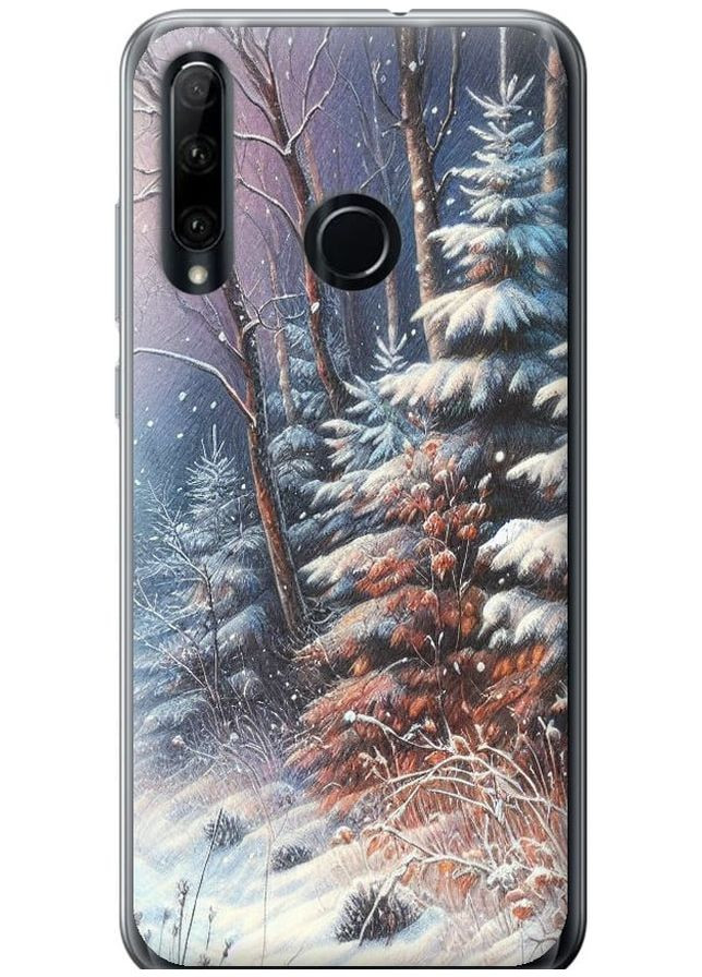Силиконовый чехол 'Зимний пейзаж' для Endorphone Huawei Honor 20 Lite (275463070)