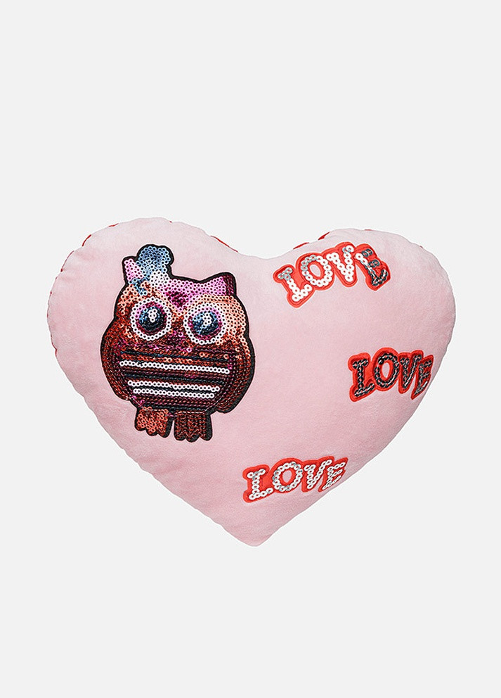 Мягкая игрушка "Сердце "Совушка" цвет разноцветный ЦБ-00212278 Копиця (259465511)