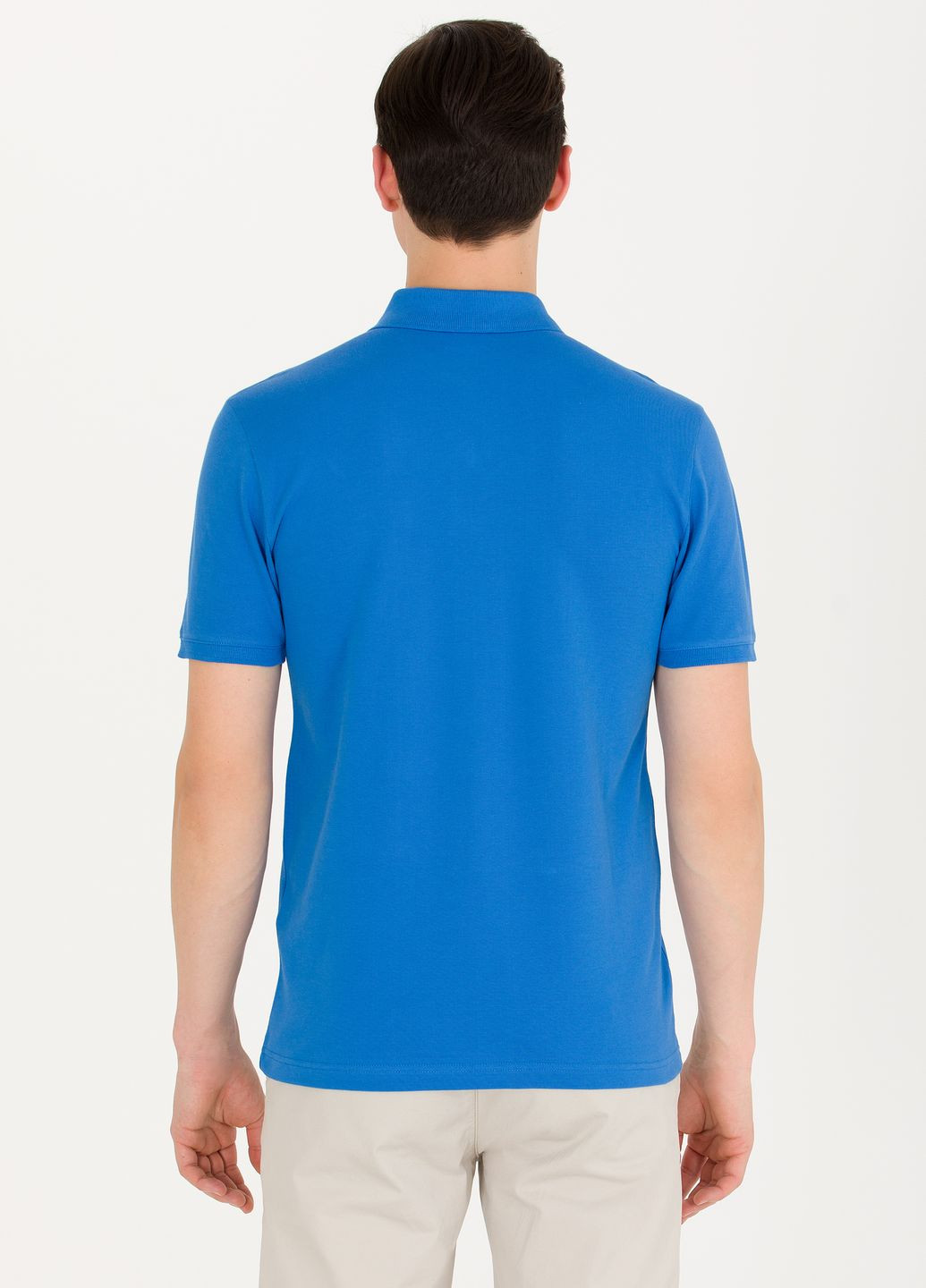 Синяя футболка u.s/ polo assn. мужская U.S. Polo Assn.