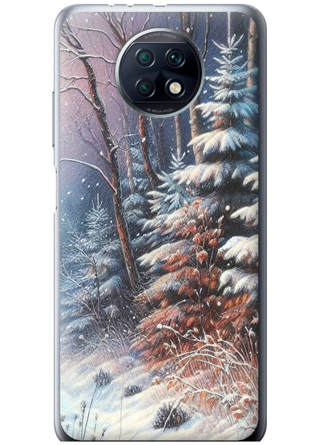 Силіконовий чохол 'Зимовий пейзаж' для Endorphone Xiaomi Redmi Note 9T (275462527)