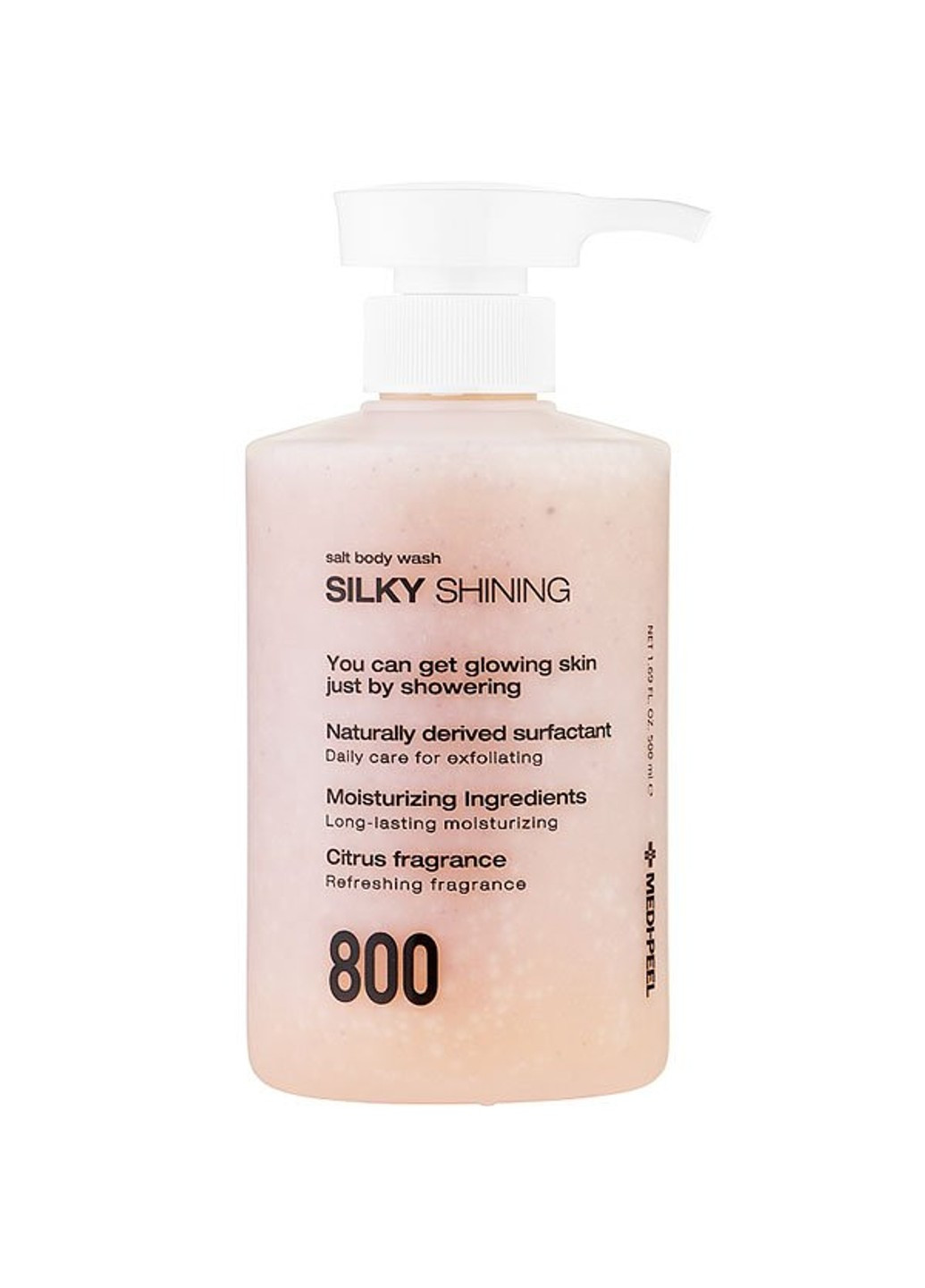 Смягчающий гель-скраб для душа с морской солью Silky Shining Salt Body Wash 500 мл Medi-Peel (256981183)