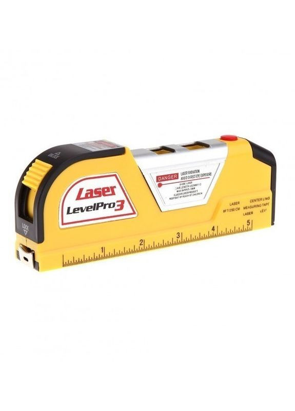 Лазерный уровень EASY FIX Laser Level Pro PRO 3 со встроенной рулеткой ( Art №3520 ) No Brand (264643644)