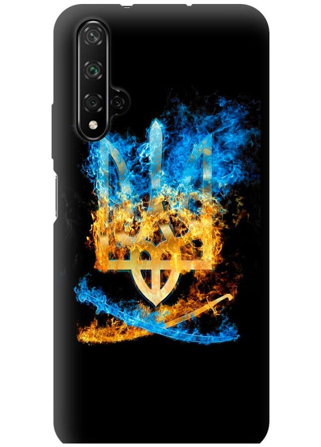 TPU черный чехол 'Герб' для Endorphone Huawei Honor 20 (263348093)