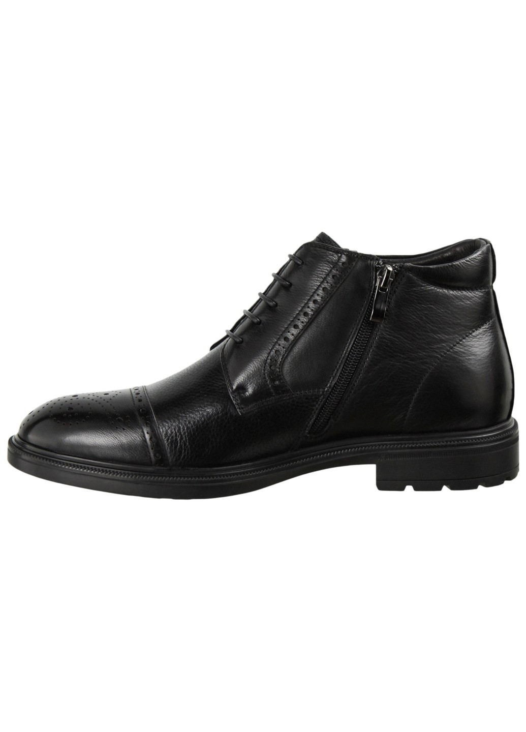 Черные зимние мужские ботинки классические 199923 Buts